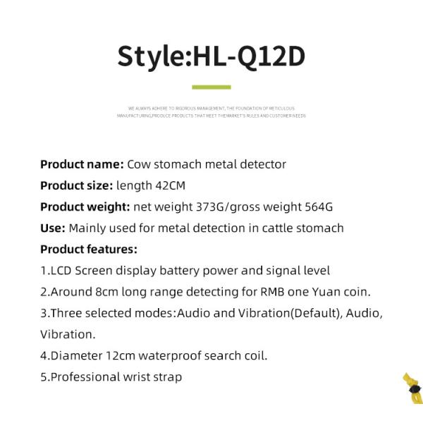 Find Metals Easily Rumen Metal Finder 12cm Diameter Waterproof Search Coil No Sensitivity Adjustment Needed