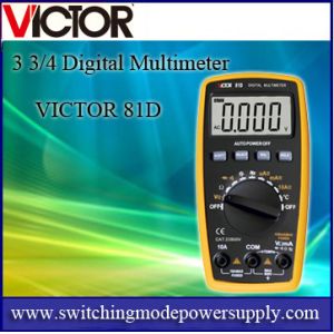 VICTOR 81D 3 3/4 Digital Multimeter
