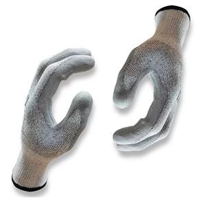 China Antislip Ce En 388 4x43c Impact Cut Resistant Gloves Level 5 Foam Nitrile Coating on sale