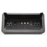 Multi - Function Manual Desktop Flip Data Junction Box / Power Data Integrated