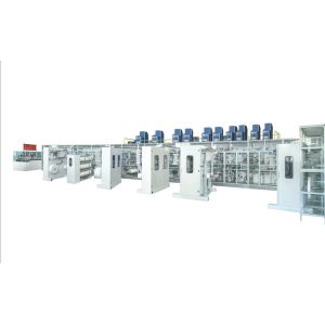 Buy cheap Modular Design 400kw S M L XL 550mm Baby Diaper Making Machine from wholesalers