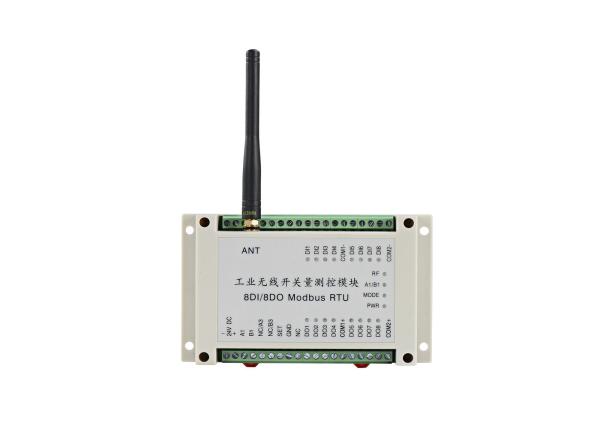 8DI8DO Wireless Modbus RTU Wireless Pump Control 8 Inputs / Outputs White