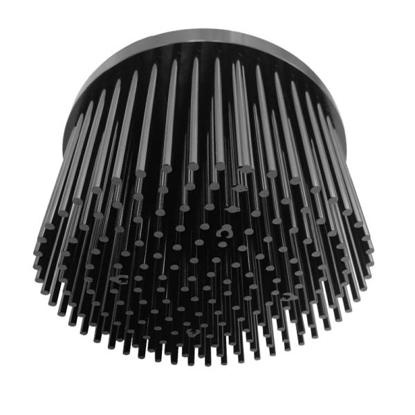 Extruded Cold Forging Heat Sink Diameter 120mm For 50W LED Light