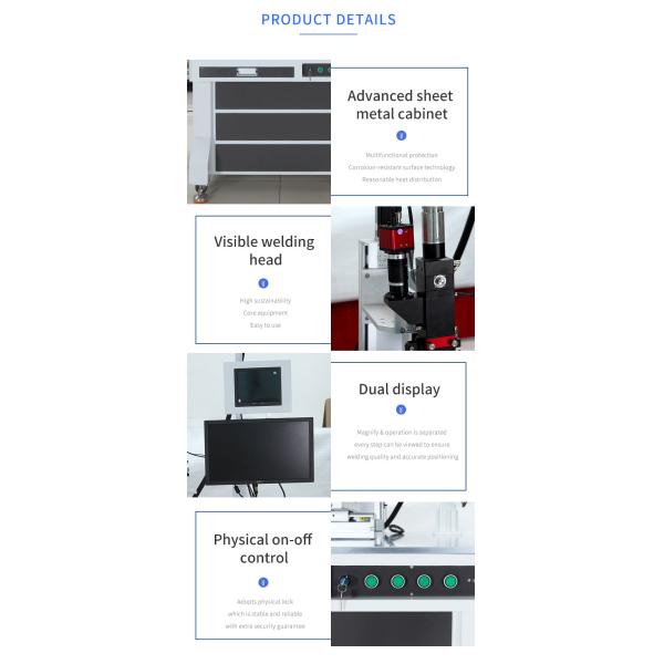 High Productivity Portable Laser Welder Handheld 1500w Fiber Laser Welder