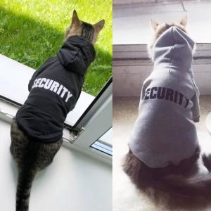 Best Eco Friendly Cute Cat Hoodie , Warm Pet Costumes For Small Dogs wholesale