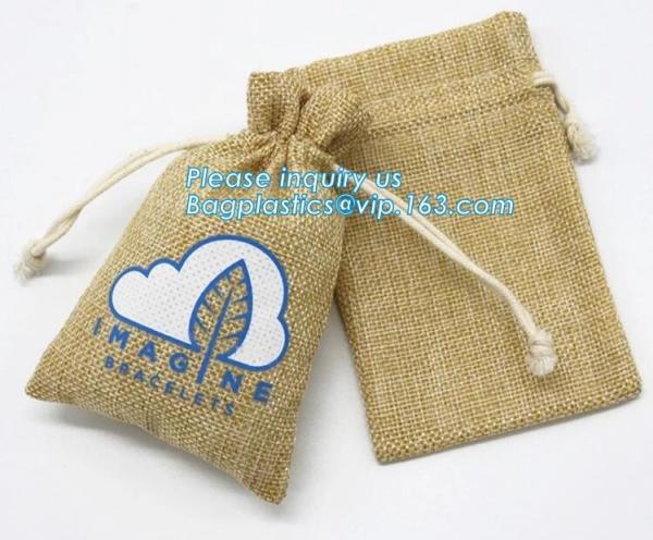 Cheap small christmas natural sewing machine gift linen drawstring burlap jute bag,Linen Drawstring Custom LOGO Drawstring Eco for sale