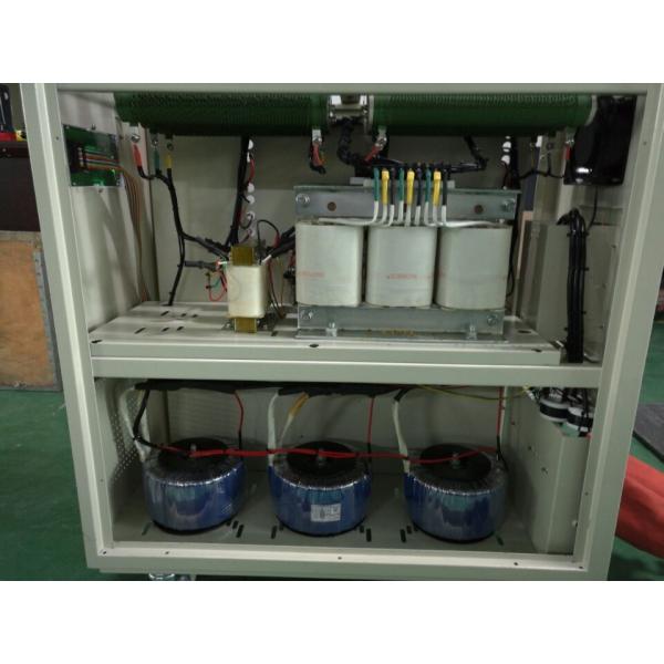 Vibration - Free 3 Phase Voltage Stabilizer DSP Chip Control With 24 Months Warranty