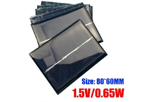 Cheap 60 X 80mm Dimension Polycrystalline Silicon Solar Panels For Portable Garden Light for sale