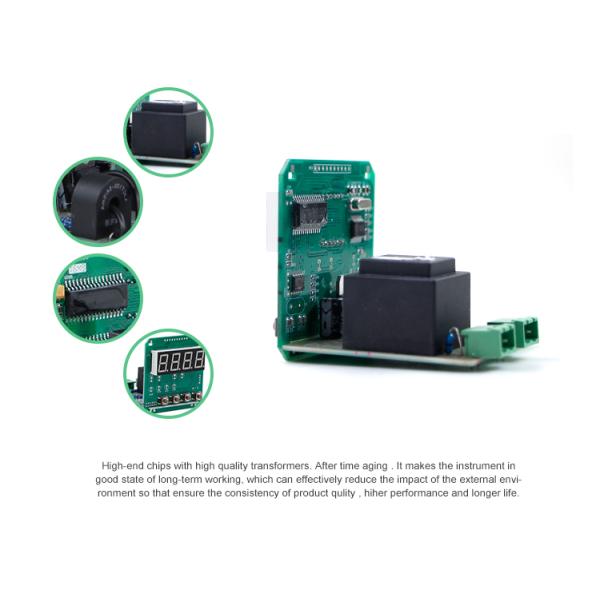 High quality Cheap Price LED AC/DC 0-500V Digital Panel Voltage Meter for solar panels