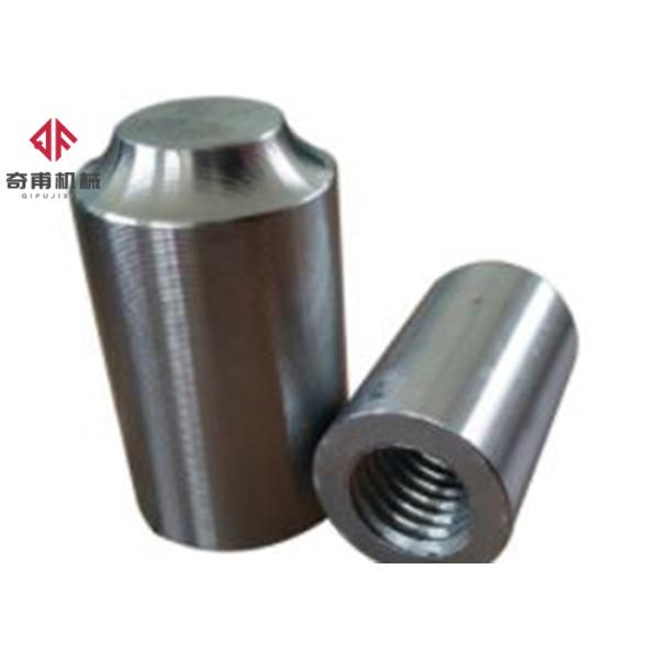 Splicing Weldable Rebar Couplers 60/75 Threaded Angle 2.5mm Pitch