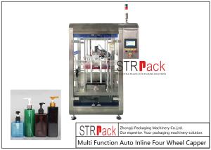 China Multi Function Round Bottle Screw Capping Machine Auto Inline Capper Trigger Pump on sale