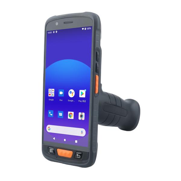 Cheap Android 11 System PDA Wifi Barcode 2D QR Code Scanner Physical Keyboard Numeric Keys NFC RFID for Industrial GPS Barcode for sale