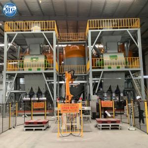 China Computer Control Tile Adhesive Machine Tile Adhesive Making Machine With Capacity 10-30T/H on sale