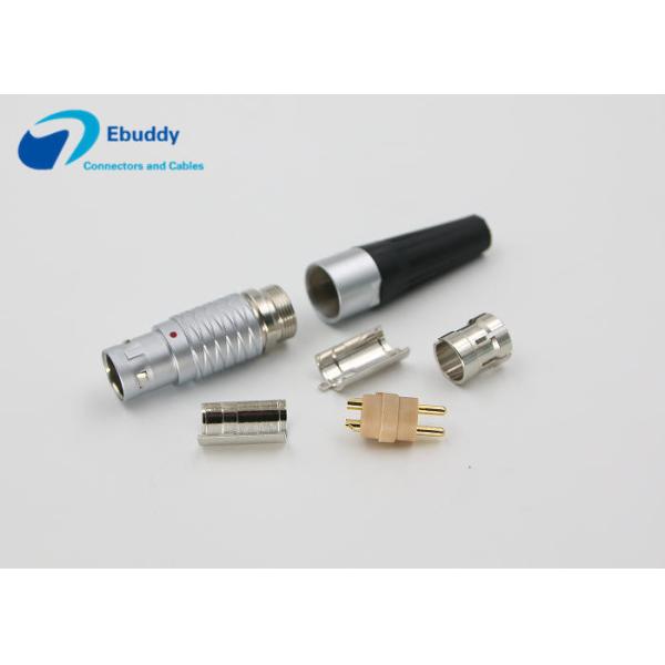 Cable Connector Lemo Alternative Push Pull Circular Male Plug 1B 3pin Male Connectors