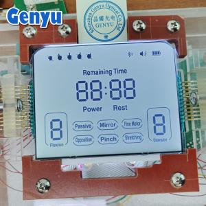 China LCD Seven Segment Display Digital LCD Display HTN White Backlight For Smart Home on sale