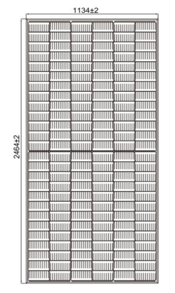 Cheap 600P-156 Monocrystalline PV Solar Panel Module Type 14.10 Lsc Aluminum Frame for sale