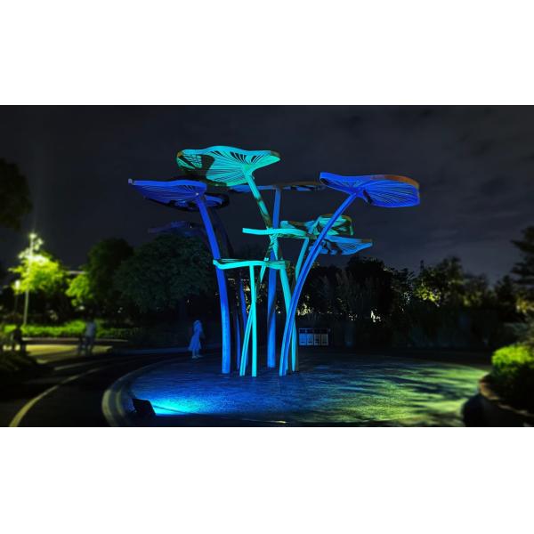 IP65 waterproof 60W 100W 200W 300W 500W RGB Solar Flood Light with remote app control color changing outdoor decoration