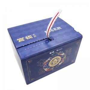 China Custom Recycled Corrugated Paper Snap Lock Bottom Zipper Boxes With Logo Printing on sale