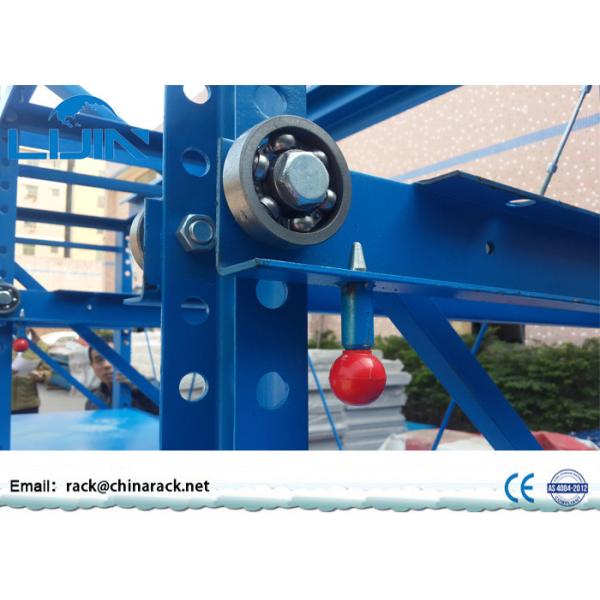 Blue Heavy Duty warehouse storage racks Conveniently Assembling Type