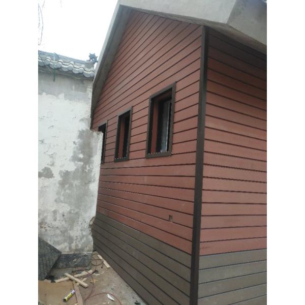 UV Resistance Wpc Wall Cladding Fade Resistant Railway Platform Wpc Exterior Wall Panel
