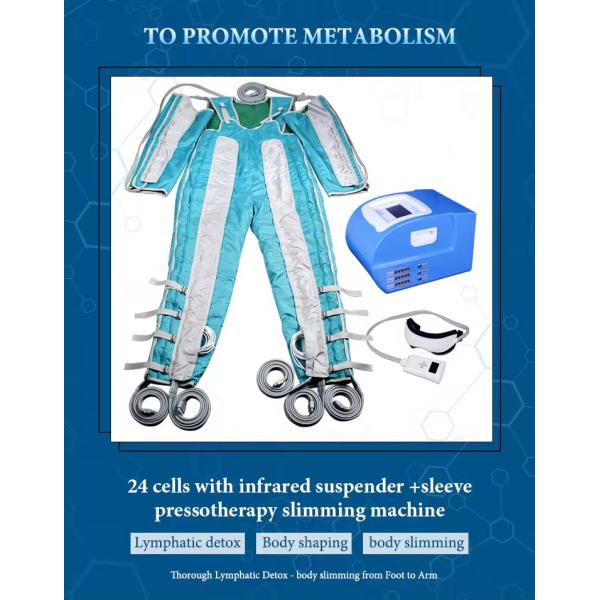 3 In 1 Pressotherapy With Ir Heating Pressotherapi Pressotherapy Machine