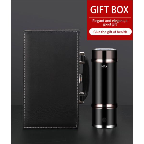 1300PPB Hydrogen Inhaler Cup Portable Smart Water Generator with 5V//1A Input Supply