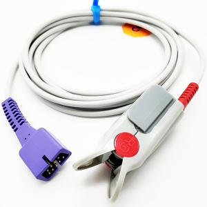 Best Encrypt Nellco Reusable Spo2 Sensors , TPU 3m Pulse Oximeter Finger Sensor wholesale