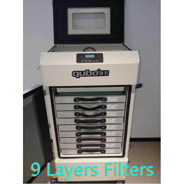 Metal Frame 9 Layers Filter 620 M3/H Laser Engraver Fume Extractor