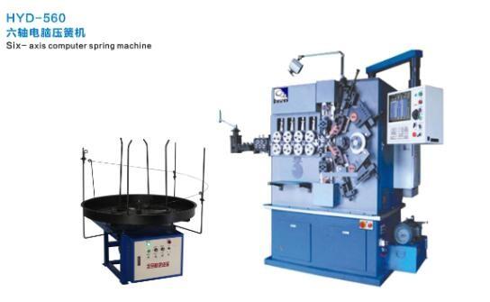 Cheap Computerized CNC Spring Coiler , Compression Spring Coiling Machine for sale