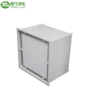 China High Performance Hepa Filter Terminal Box , Hepa Filter Module With Draught Fan on sale