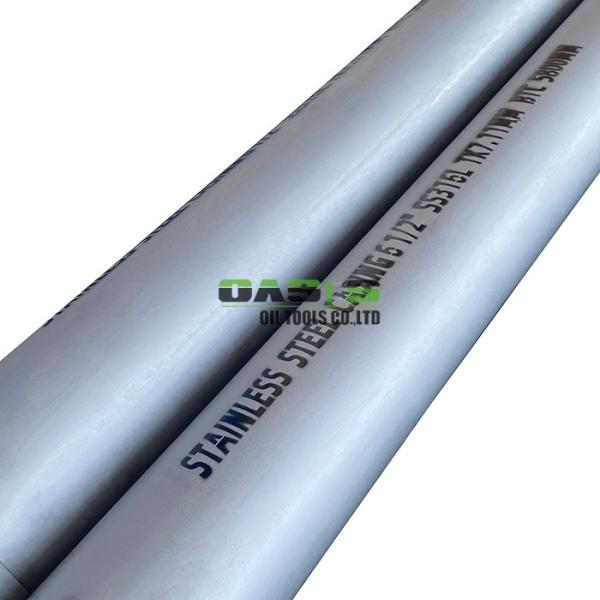 Stainless Steel Casing for Water Well Bore Secure Connection with API 5B Buttress Threads
