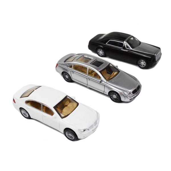 1:50 scale ABS plastic model painted 10cm car for model building material or toy