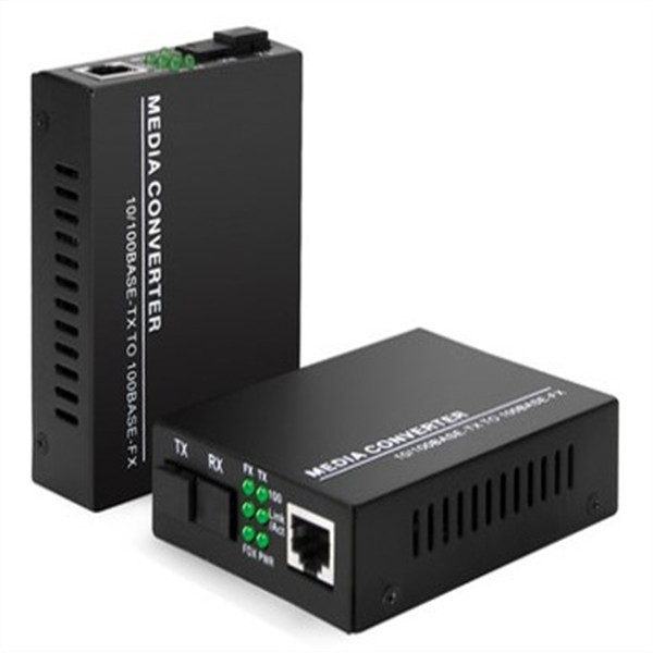 RJ45 Connector Single Mode Fiber Media Converter For telecommunications