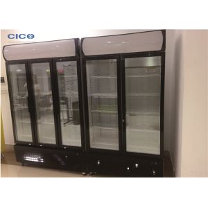 Commercial Electric Upright Display Refrigerator / 2 Door Upright Fridge