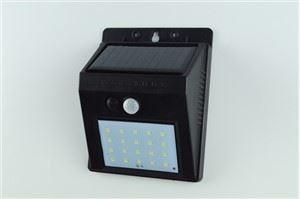 China IP65 6500K Outdoor Solar Sensor Wall Lights 20 Led With Motion Sensor on sale