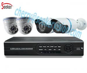 Best 4ch CCTV Camera System 4ch Digital DVR CCTV Camera DVR Kit Hybrid 4ch AHD 1080N h.264 ahd dvr kit wholesale