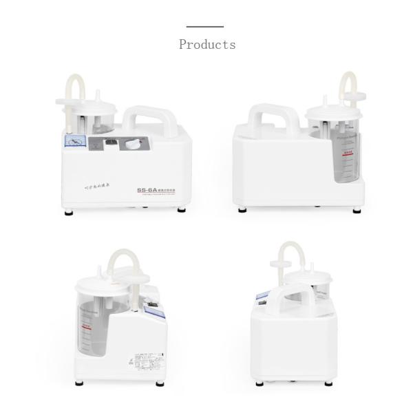 Medical Portable Compressor Nebulizer AC220V Phlegm Suction Unit