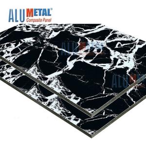 Best 0.08mm Decorative Marble Composite Panel AA3003 Alumina Acp Sheet 4mm 1500mm wholesale