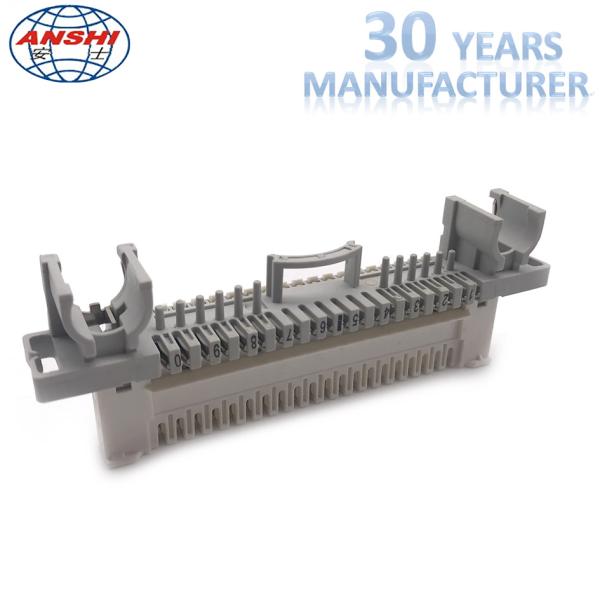 High Density 10 Pair Disconnection Module NT Terminal Block Orbit Universal Type