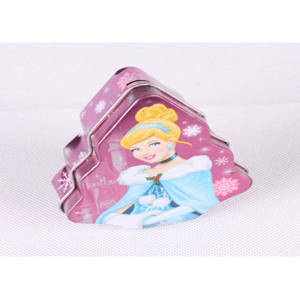 CMYK Artwork Printed Mini Chrismas Gift Packaging Tin Box For Promoting Purpose