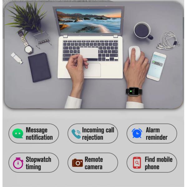 7A20C Sensor Intelligent Heart Rate Bracelet 16 Languages Calorie Sleep Monitoring