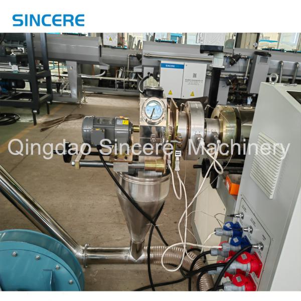 Waste PVC WPC Plastic Pelletizing Line Granulating Machine Hot Cut Type