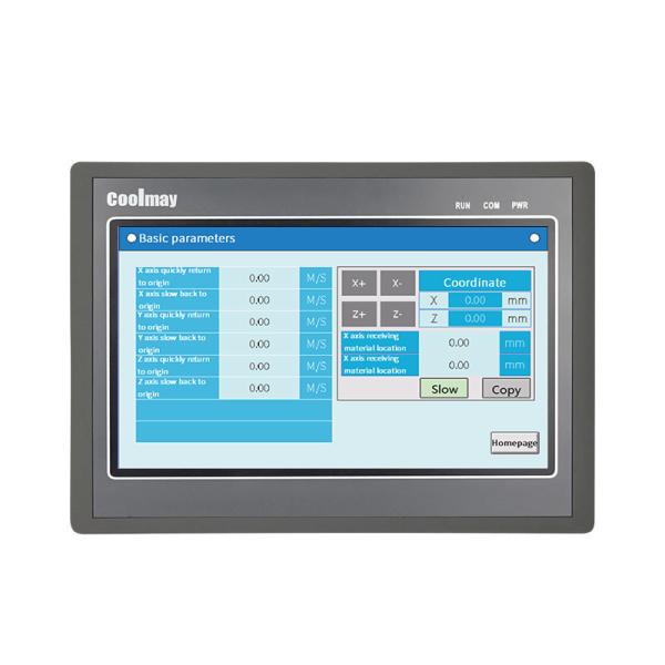 Cheap 1024*600 Piexls LCD Touchscreen Display Coolmay 10 Inch USB 2.0 HMI Controller for sale