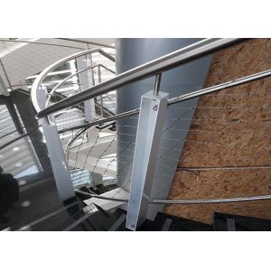 Best Ferrule Architecture 2.0mm Wire Rope Mesh For Stairway wholesale