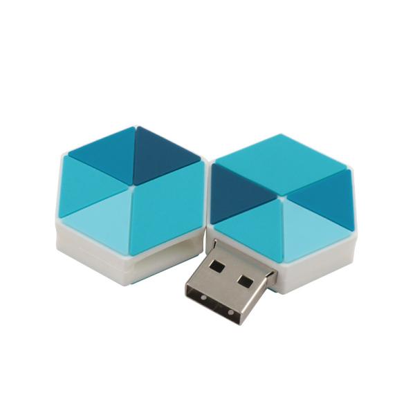 Cheap High Capacity 64GB USB Flash Drives with 10 Years Data Retention and 2 Hour Artwork Customization for sale