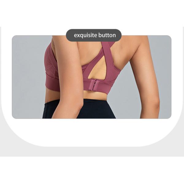 Womens Cross Strappy Plus Size Sports Bra Running High Elastic Active Stretch