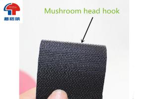 Best 2 Inches Mushroom Hook Roll Sticky Back cable ties reusable for Lower cycle applications wholesale
