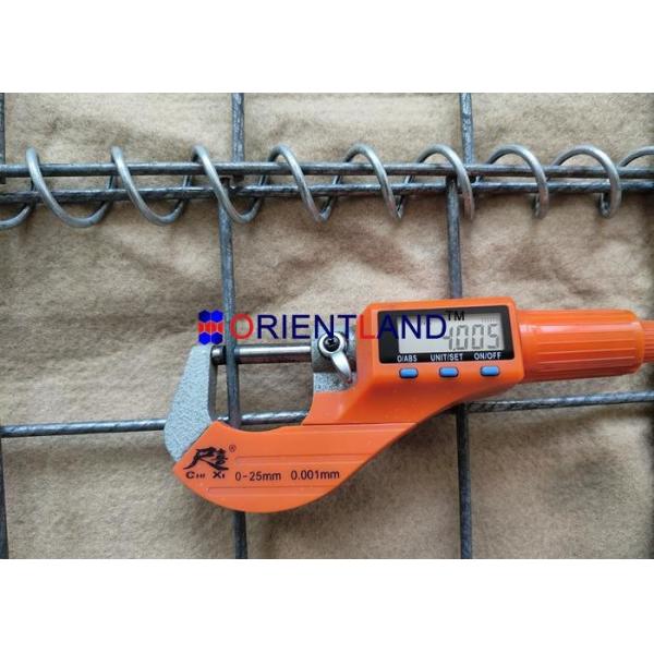 MIL 1 1.37m Defensive Barrier Collapsible Wire Mesh Container 4.0 mm