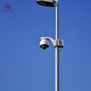 Best Q235b Galvanized Traffic Signal Light Pole Painted Outdoor Camera wholesale