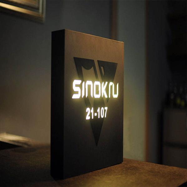 Professional Factory Custom Advertising Light Box Wall-Hung Store Sign Light